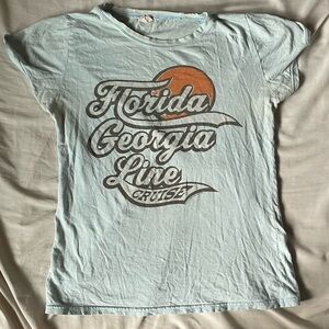 Bay Island Florida Georgia Line Country Music Merchandise Graphic Tee